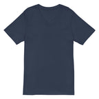 Playera Cuello V Premium Azul Marino Guatemala - vista frontal