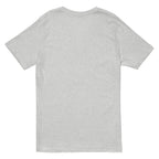 Playera Cuello V Premium Gris Jaspeado Guatemala - vista posterior
