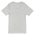 Playera Cuello V Premium Gris Jaspeado Guatemala - vista frontal