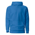 Hoodie Unisex Premium Celeste Oscuro — vista frontal
