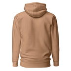 Hoodie Unisex Premium Cocoa — vista de espalda