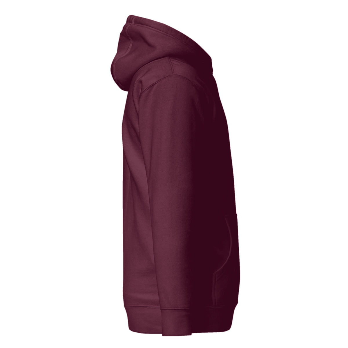 Hoodie Unisex Premium Corinto — vista lateral derecha
