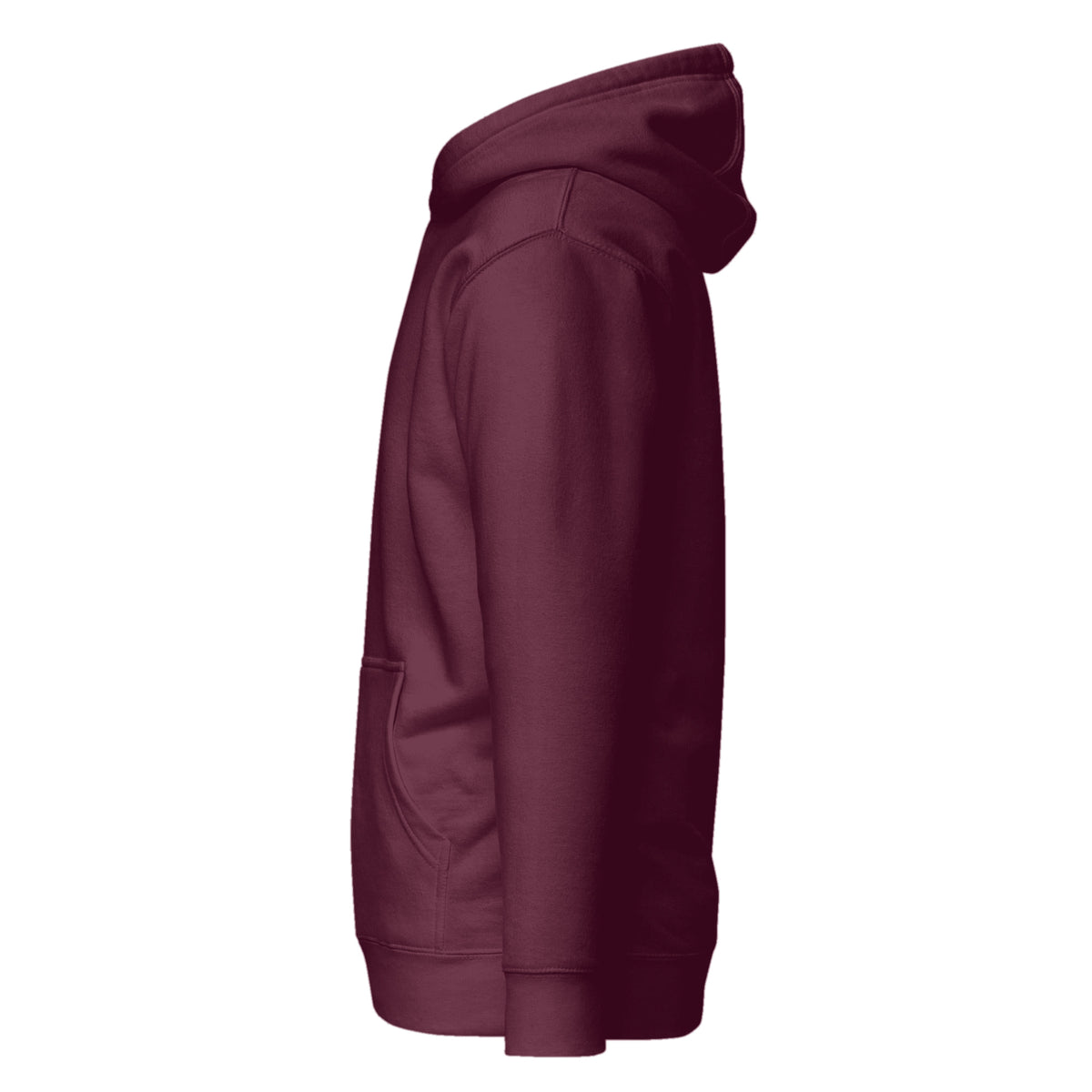 Hoodie Unisex Premium Corinto — vista lateral izquierda