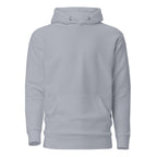 Hoodie Unisex Premium Gris — vista frontal