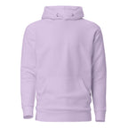 Hoodie Unisex Premium Lila — vista frontal