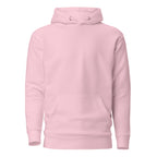 Hoodie Unisex Premium Rosado — vista frontal