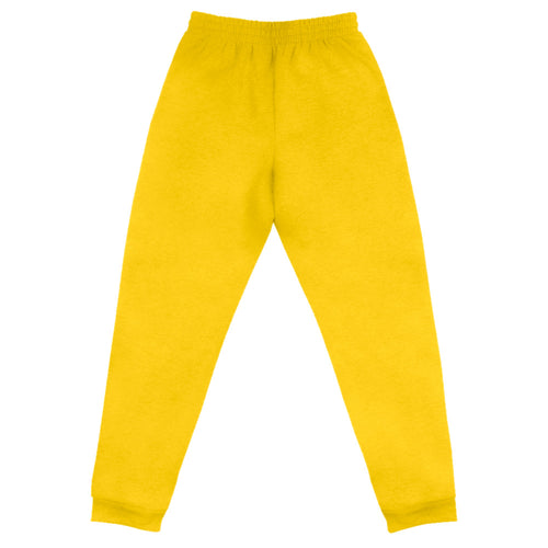 Jogger Premium Amarillo — vista de espalda