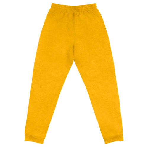 Jogger Premium Amarillo Oro — vista de espalda