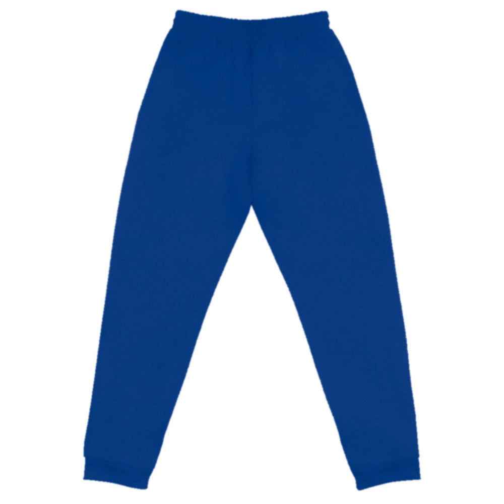 Jogger Premium Azul Pavo — vista de espalda