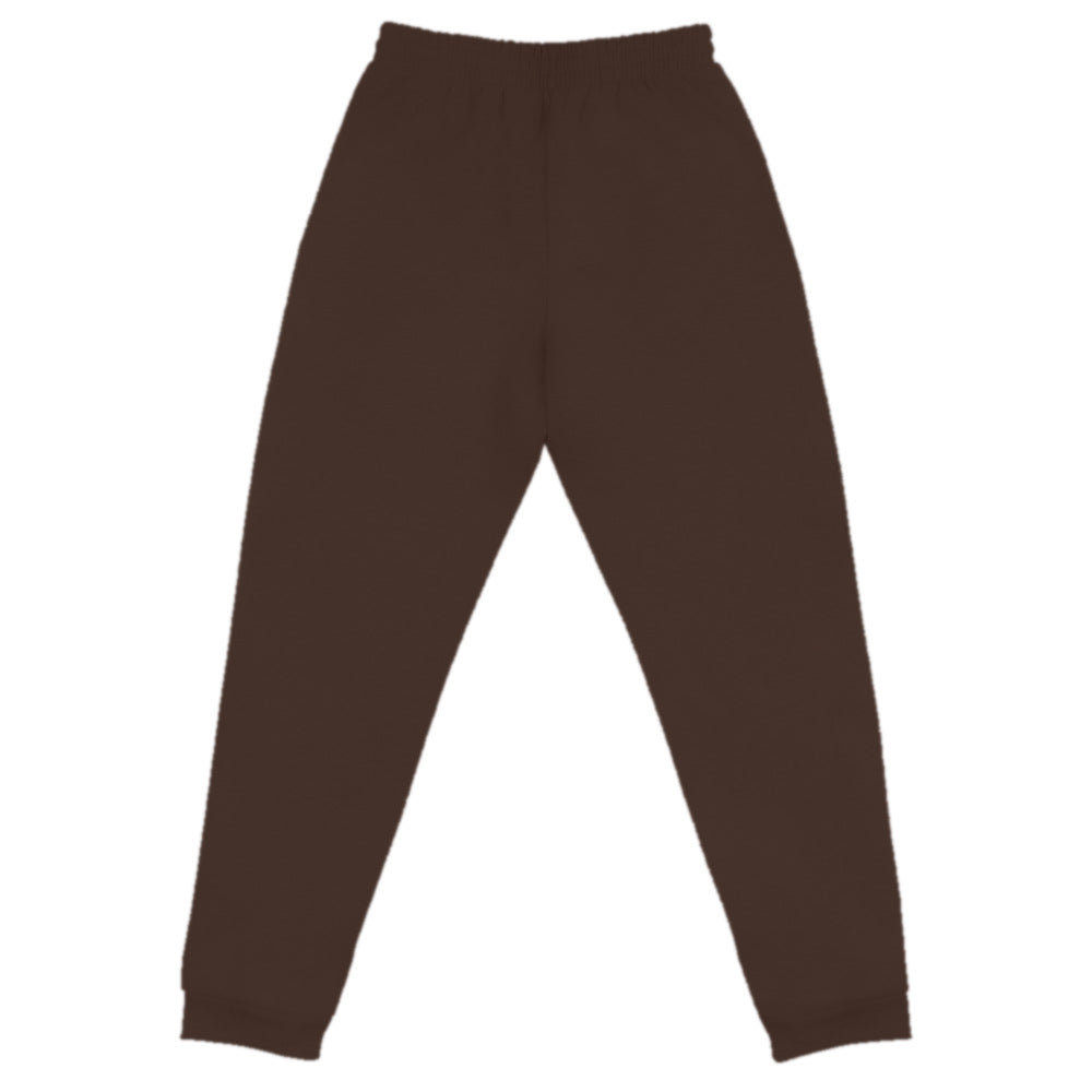 Jogger Premium Café — vista de espalda