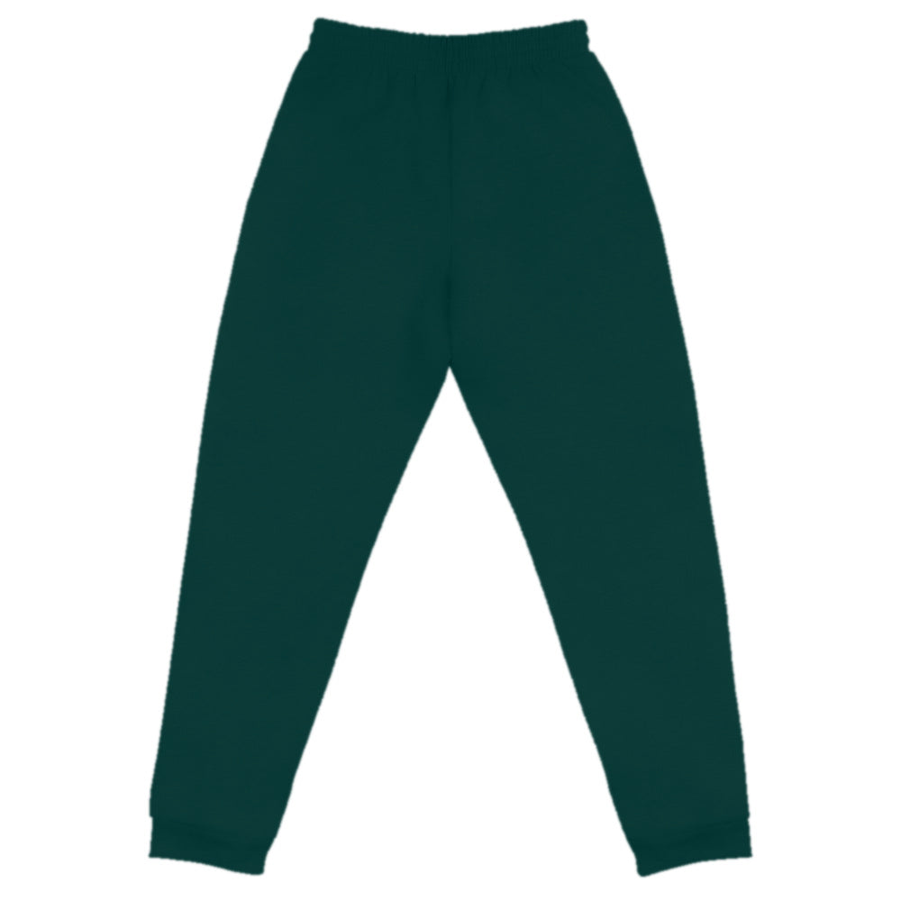 Jogger Premium Verde Botella — vista de espalda