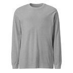 Playera Manga Larga Premium Gris Jaspeado Guatemala - vista frontal