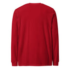 Playera Manga Larga Premium Roja Guatemala - vista posterior