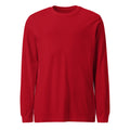 Playera Manga Larga Premium Roja Guatemala - vista frontal