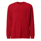 Playera Manga Larga Premium Roja Guatemala - vista frontal