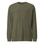 Playera Manga Larga Premium Verde Militar Guatemala - vista frontal