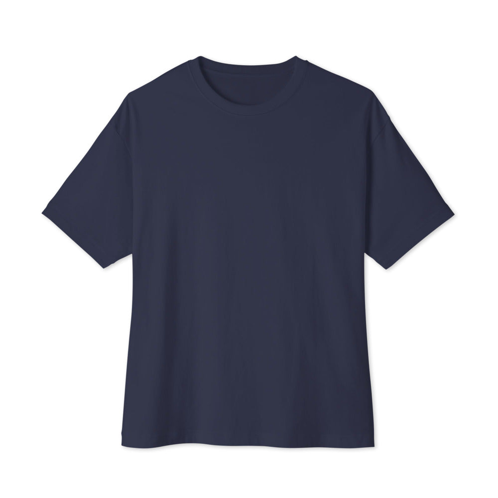 Playera Oversize Premium Azul Marino Guatemala - vista frontal