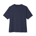 Playera Oversize Premium Azul Marino Guatemala - vista frontal