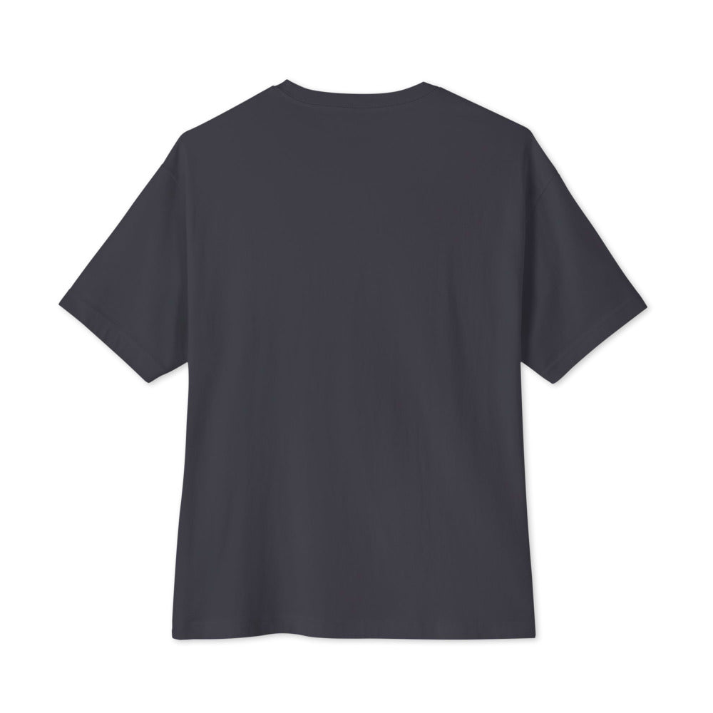 Playera Oversize Premium Gris Oscuro Guatemala - vista posterior