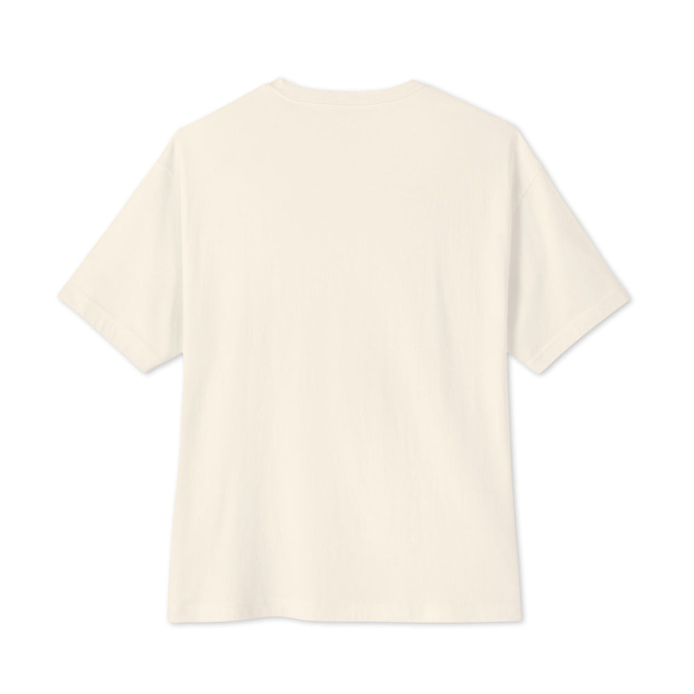 Playera Oversize Premium Natural Guatemala - vista posterior