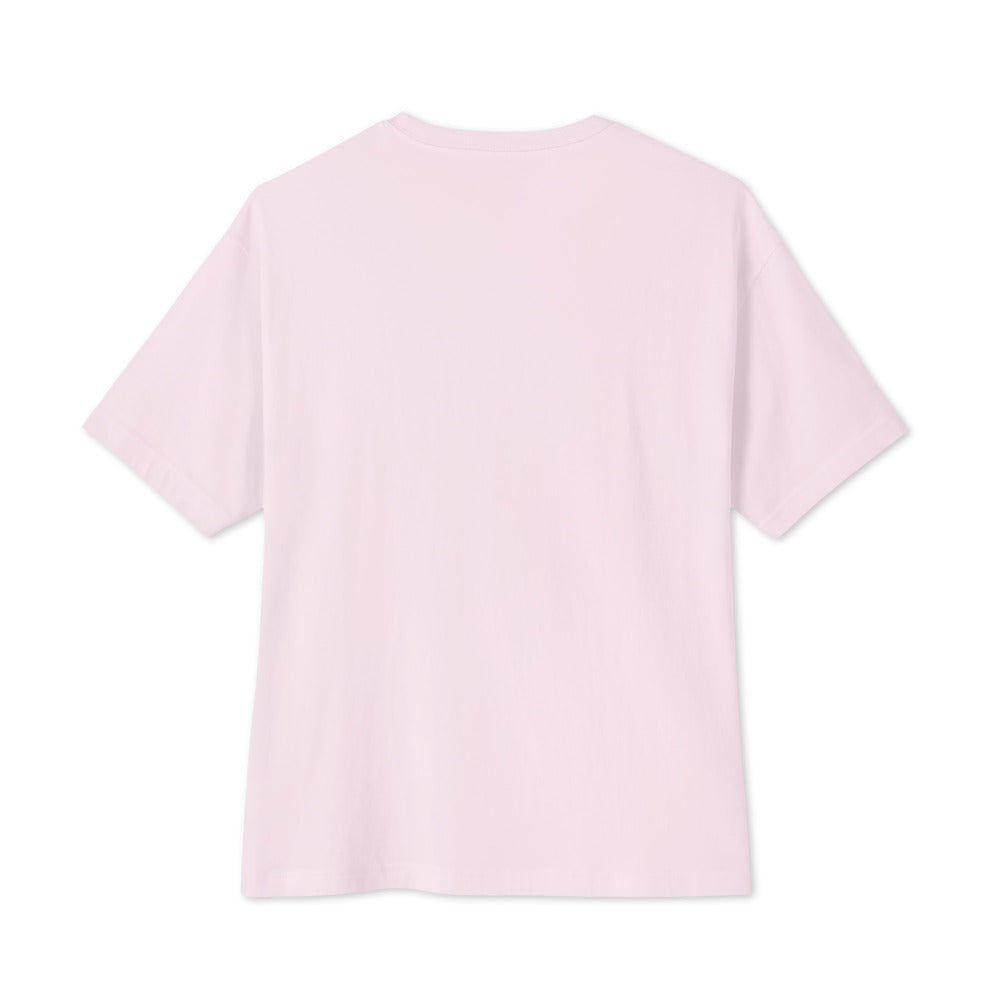 Playera Oversize Premium Rosa Claro Guatemala - vista posterior