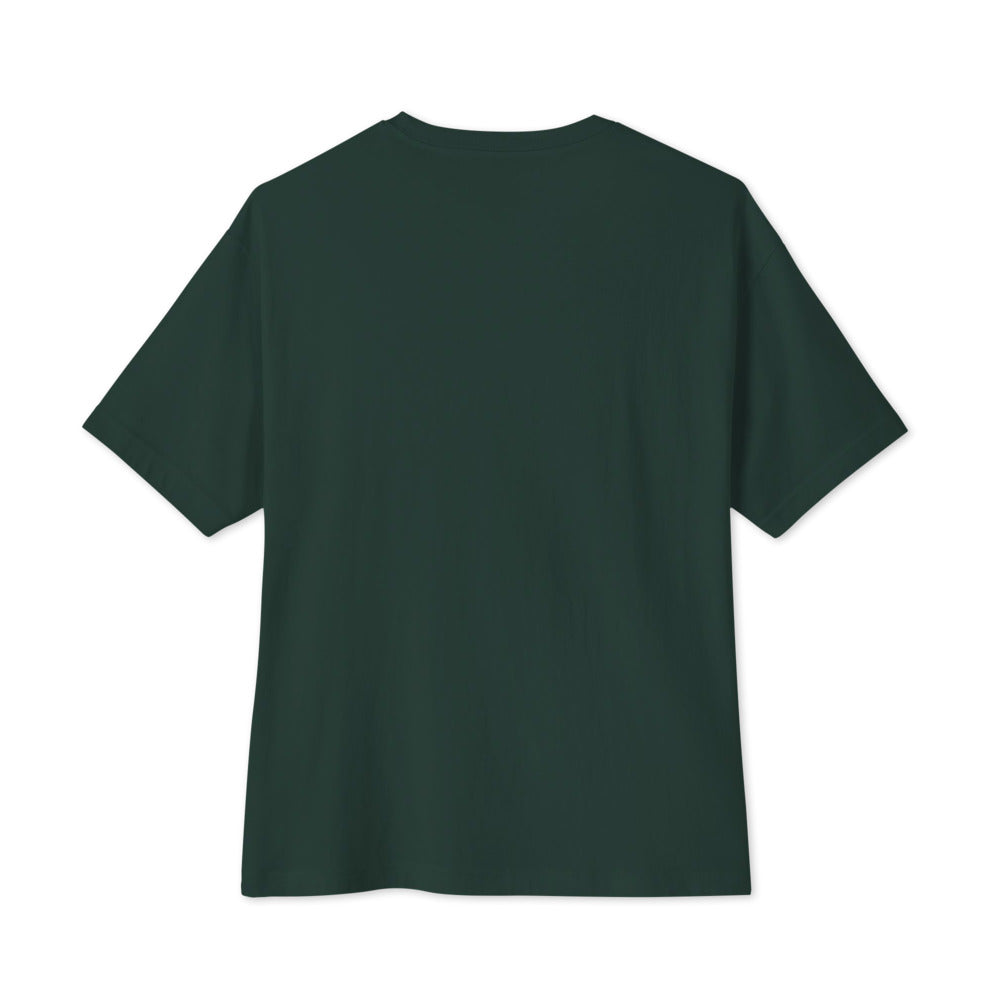 Playera Oversize Premium Verde Bosque Guatemala - vista posterior