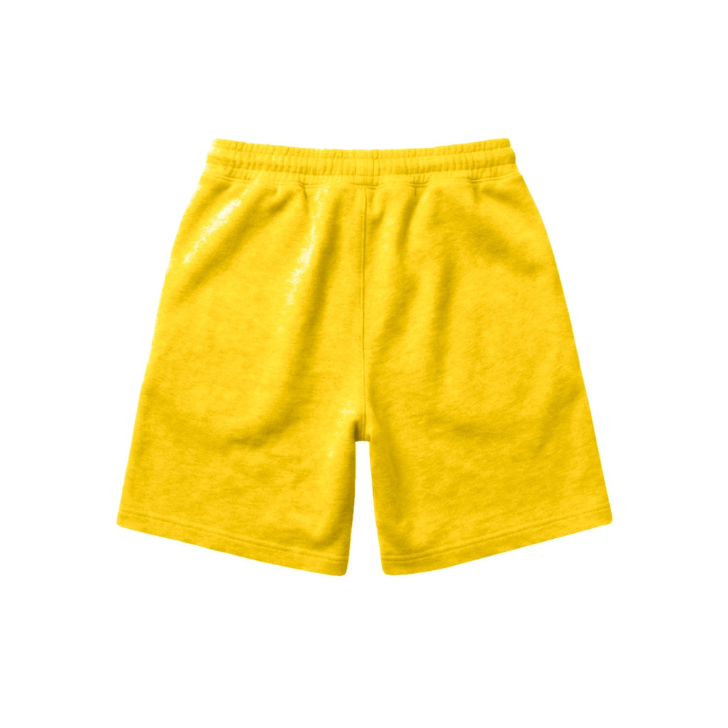 Pantaloneta Premium Amarilla Guatemala - vista posterior