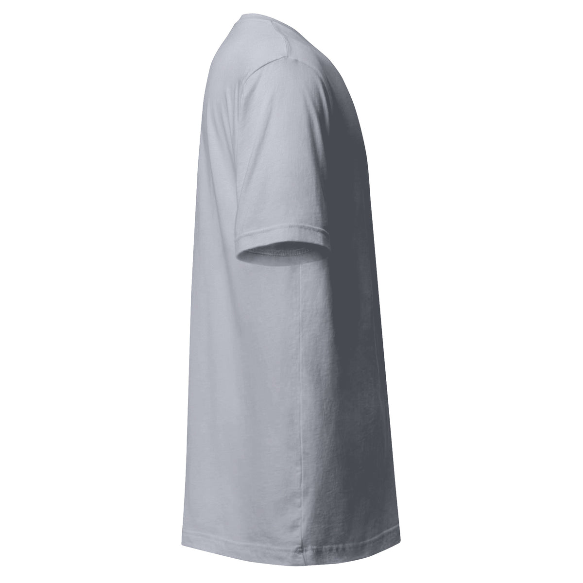 Playera Básica Premium Gris - vista lateral derecha