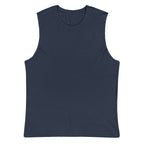 Playera Sin Mangas Premium Azul Marino Guatemala - vista frontal