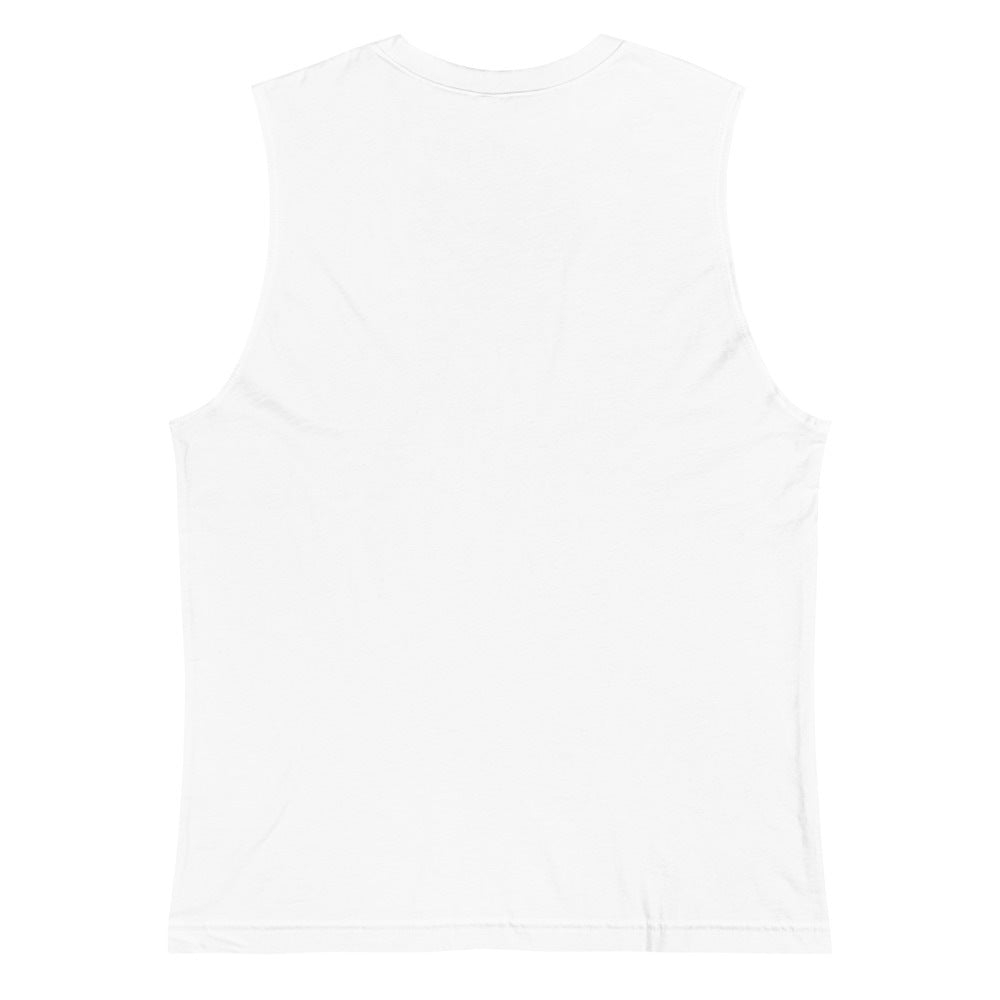 Playera Sin Mangas Premium Blanca Guatemala - vista posterior