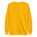 Sudadera Unisex Premium Amarillo Oro — vista frontal