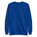 Sudadera Unisex Premium Azul Pavo — vista frontal