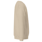 Sudadera Unisex Premium Beige Original — vista lateral derecha