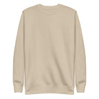 Sudadera Unisex Premium Beige Original — vista frontal
