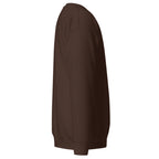 Sudadera Unisex Premium Café — vista lateral derecha