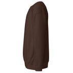 Sudadera Unisex Premium Café — vista lateral izquierda