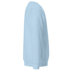 Sudadera Unisex Premium Celeste — vista lateral derecha