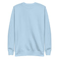 Sudadera Unisex Premium Celeste — vista frontal