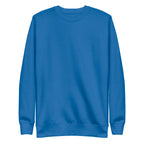 Sudadera Unisex Premium Celeste Oscuro — vista frontal