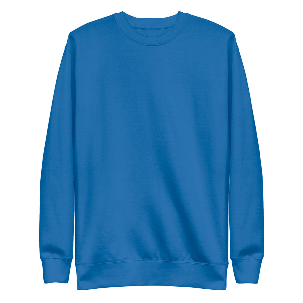 Sudadera Unisex Premium Celeste Oscuro — vista frontal