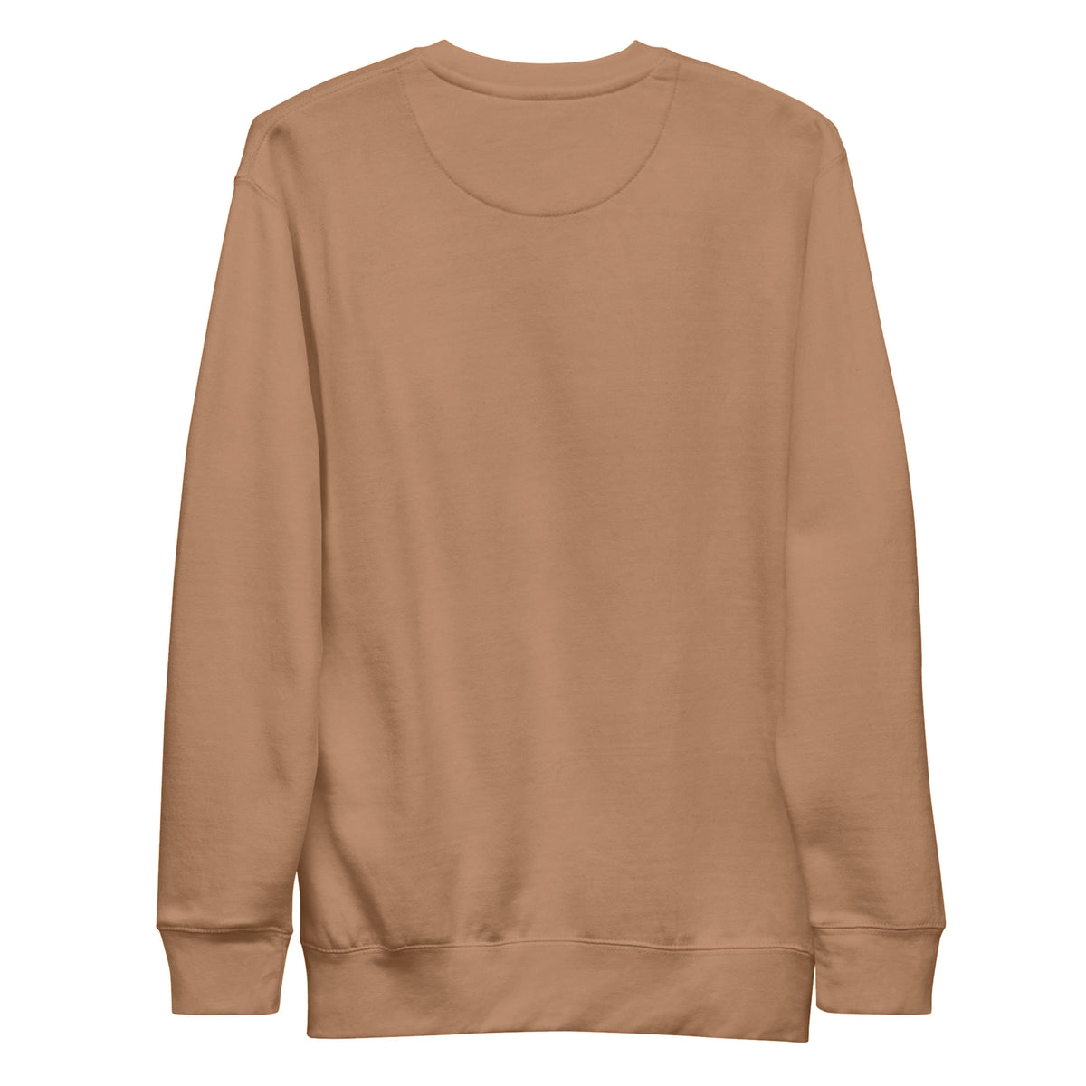 Sudadera Unisex Premium Cocoa — vista de espalda