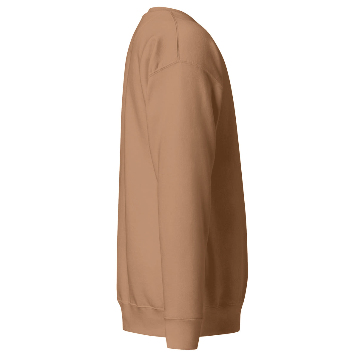 Sudadera Unisex Premium Cocoa — vista lateral derecha