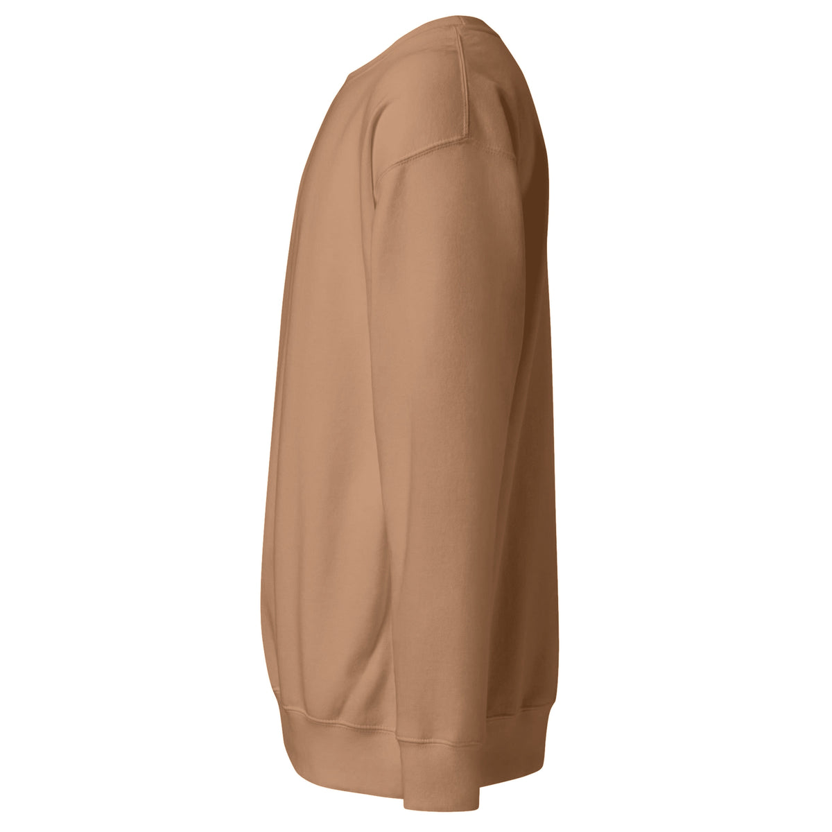 Sudadera Unisex Premium Cocoa — vista lateral izquierda