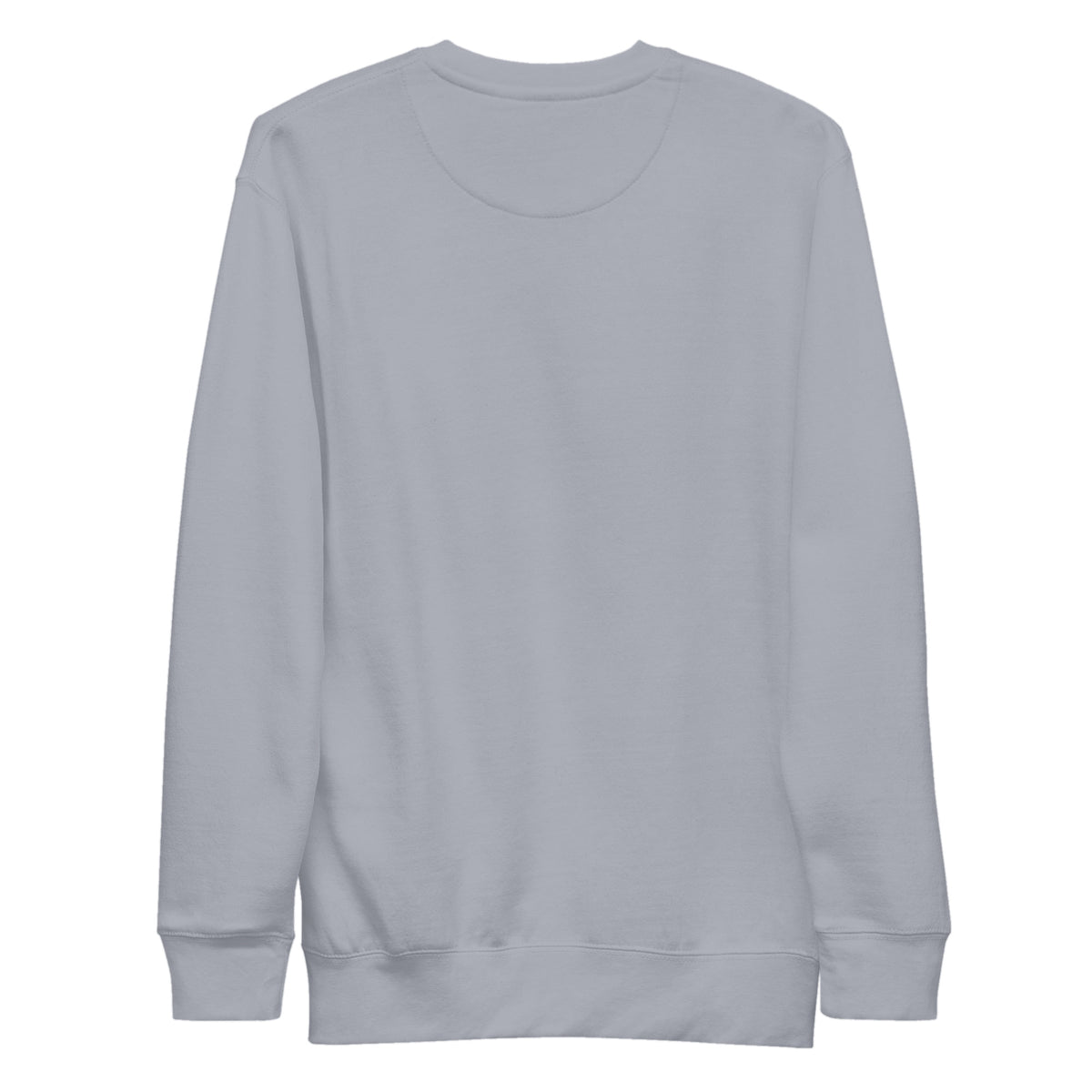 Sudadera Unisex Premium Gris — vista de espalda