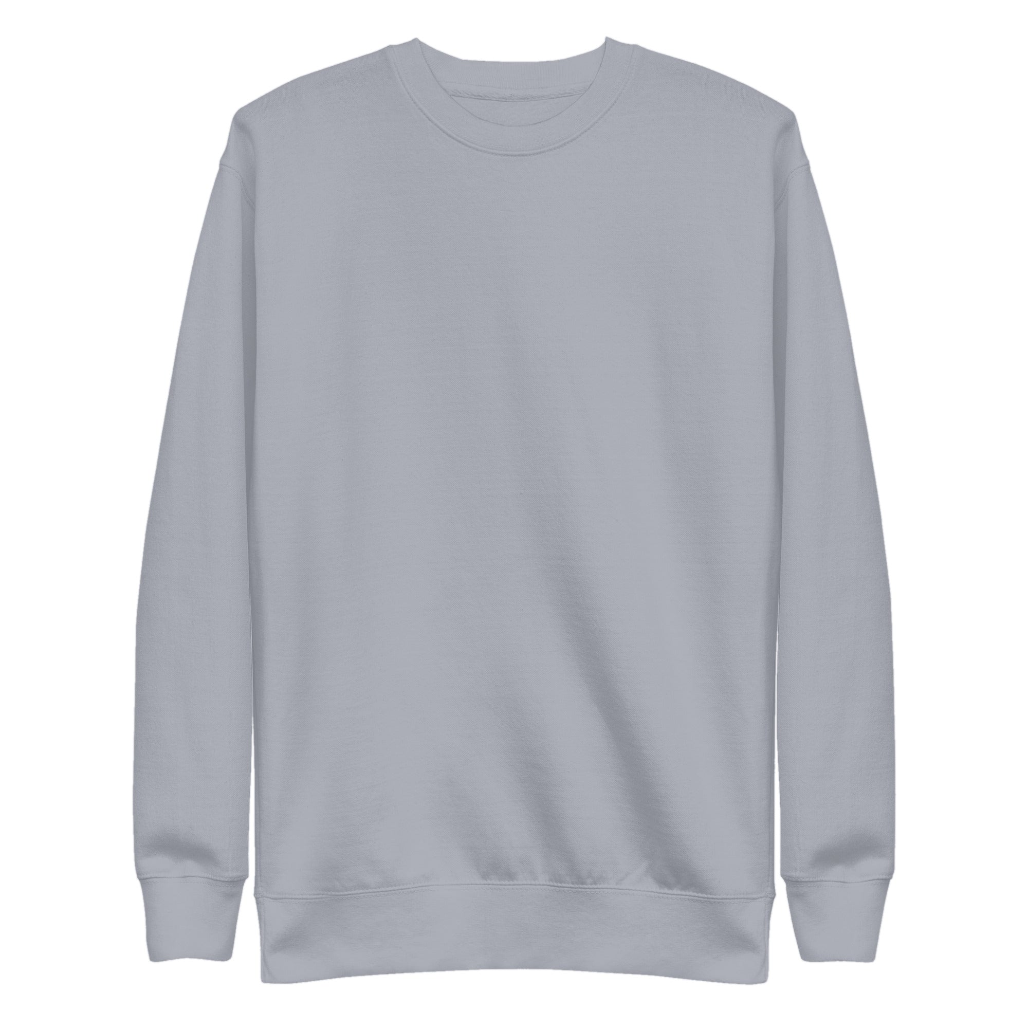 Sudadera Unisex Premium Gris — vista frontal