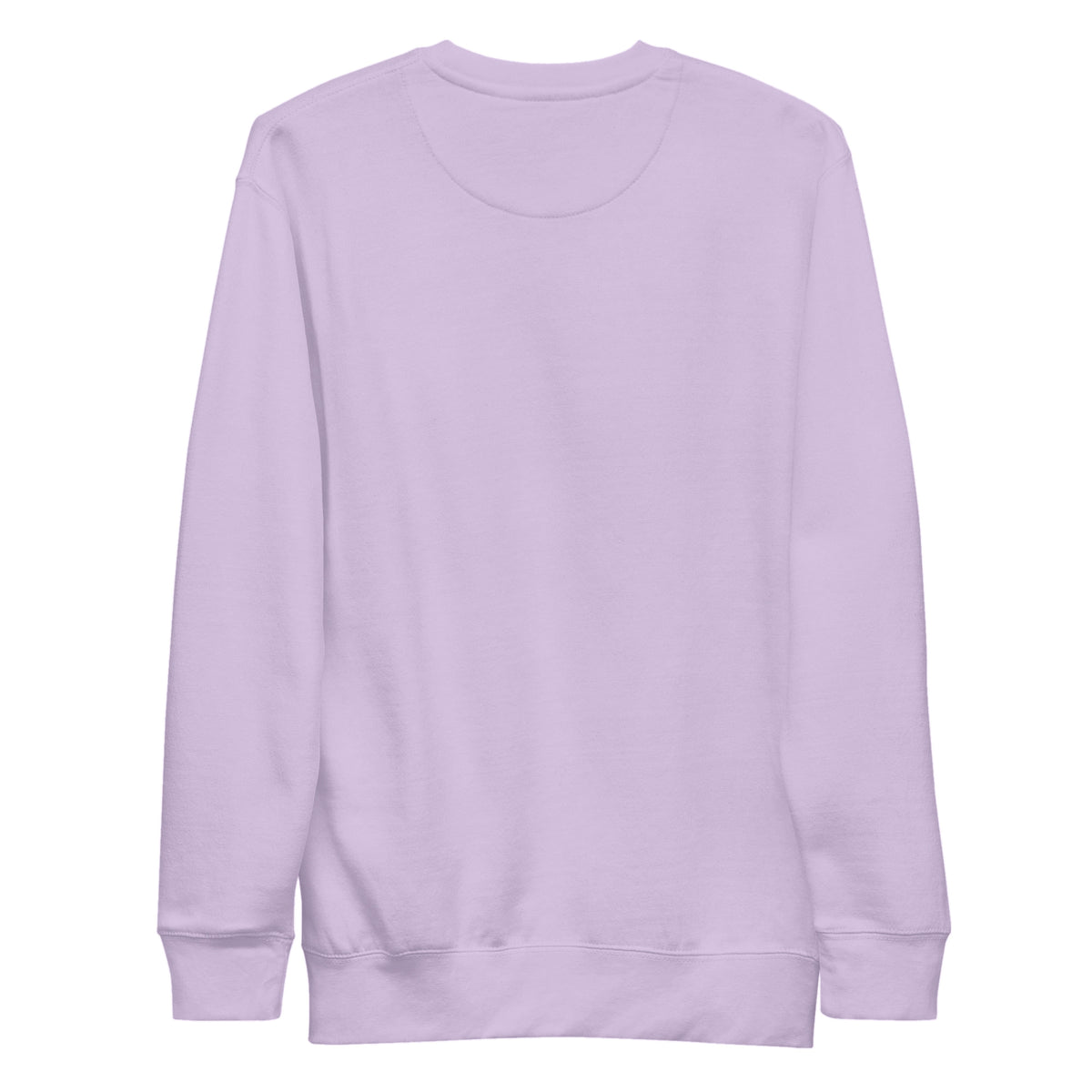 Sudadera Unisex Premium Lila — vista de espalda