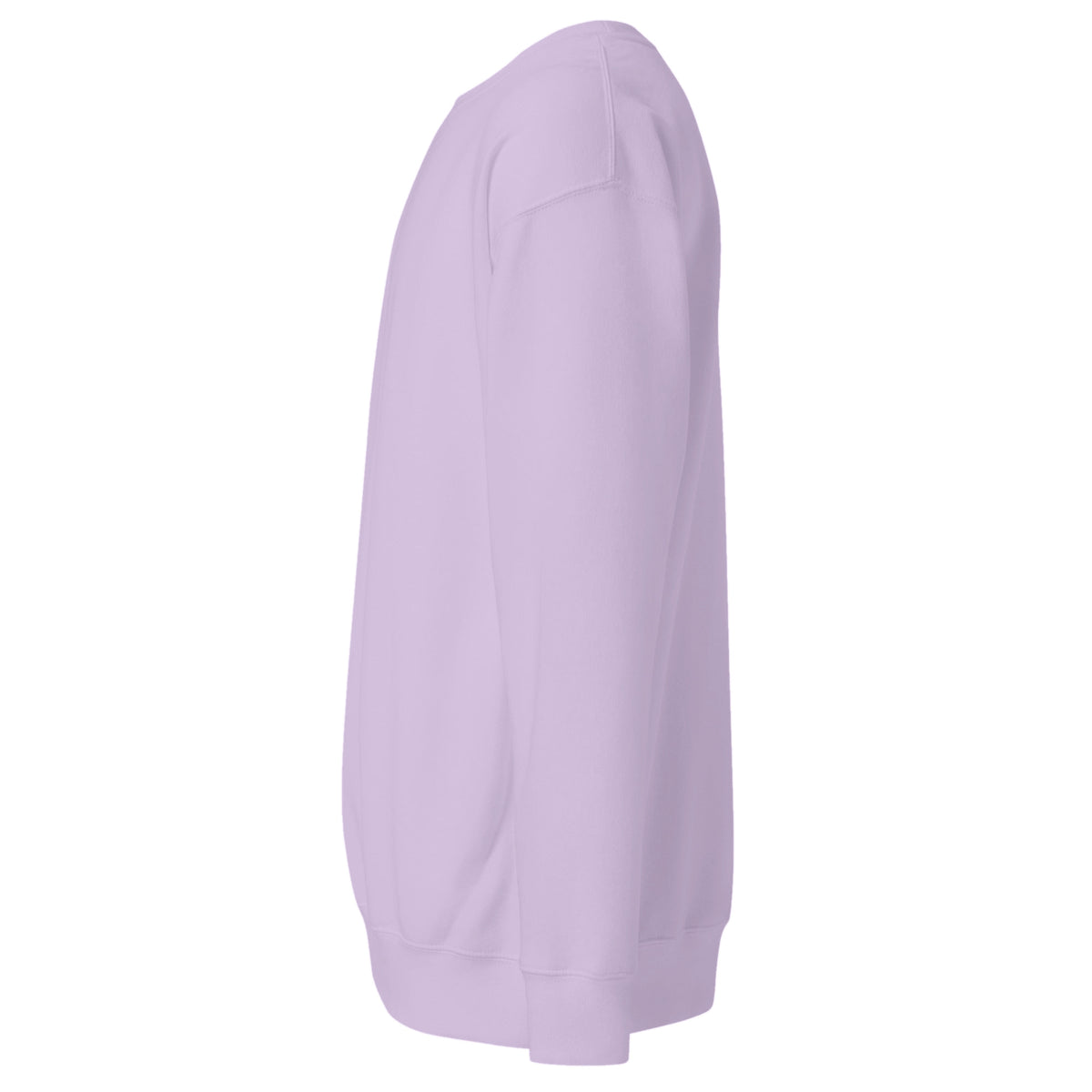 Sudadera Unisex Premium Lila — vista lateral izquierda