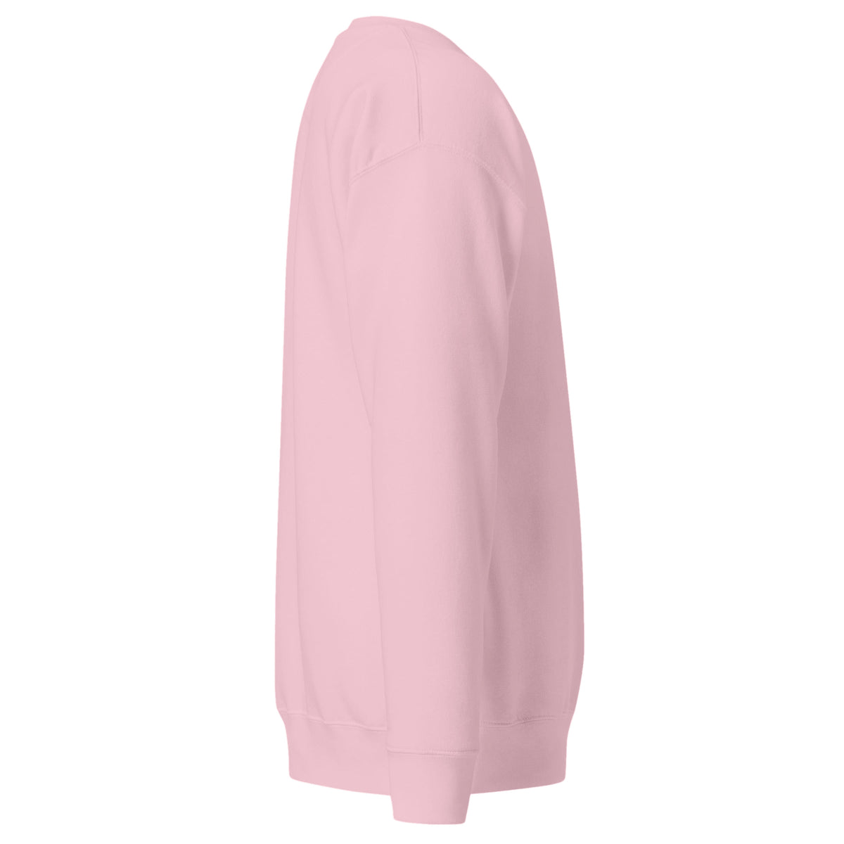 Sudadera Unisex Premium Rosada — vista lateral derecha