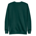 Sudadera Unisex Premium Verde Botella — vista frontal