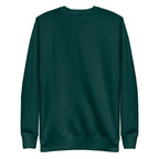 Sudadera Unisex Premium Verde Botella — vista frontal